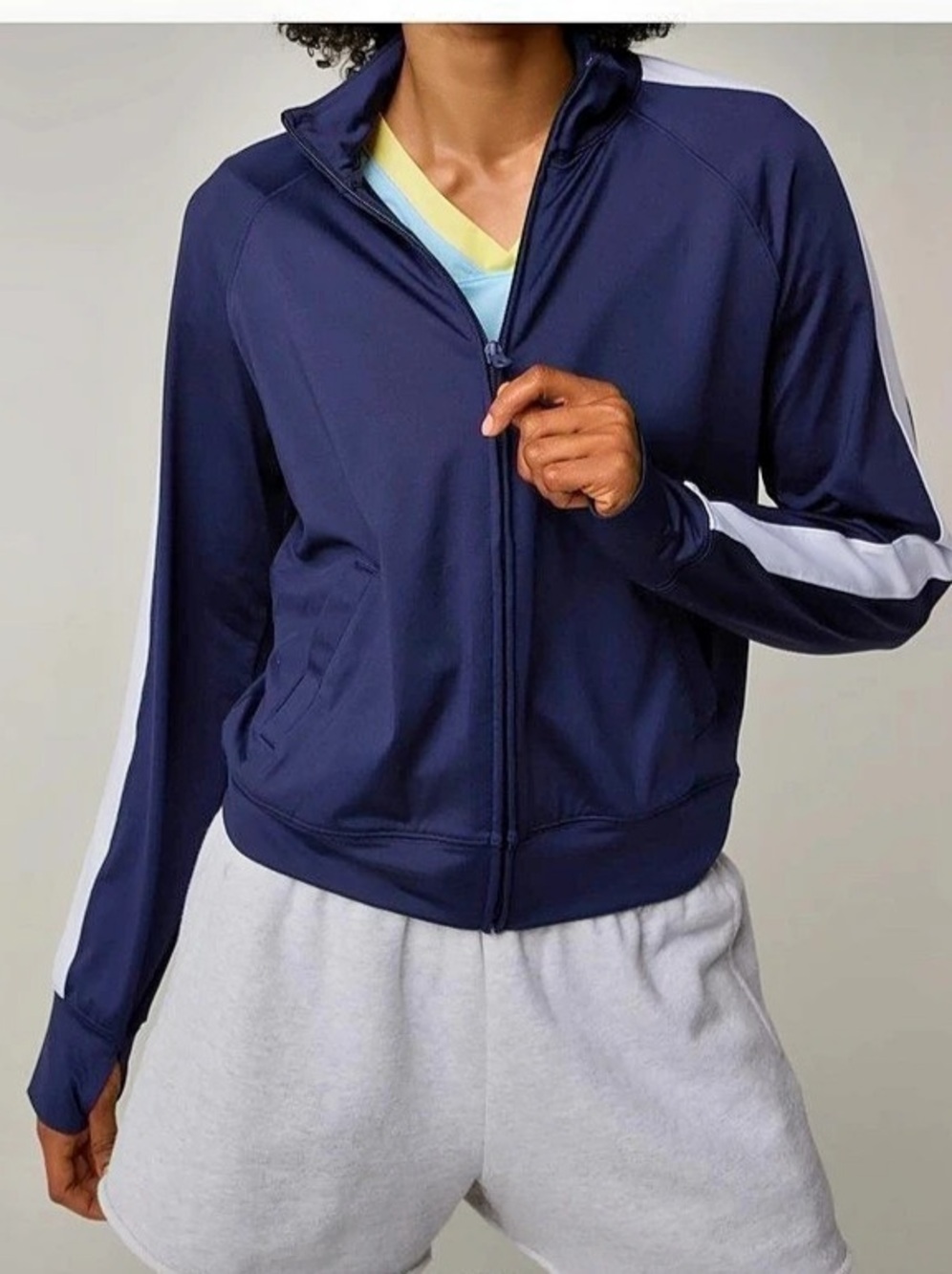 Offline by Aerie Fastrack Jacket Track Jacket Blue